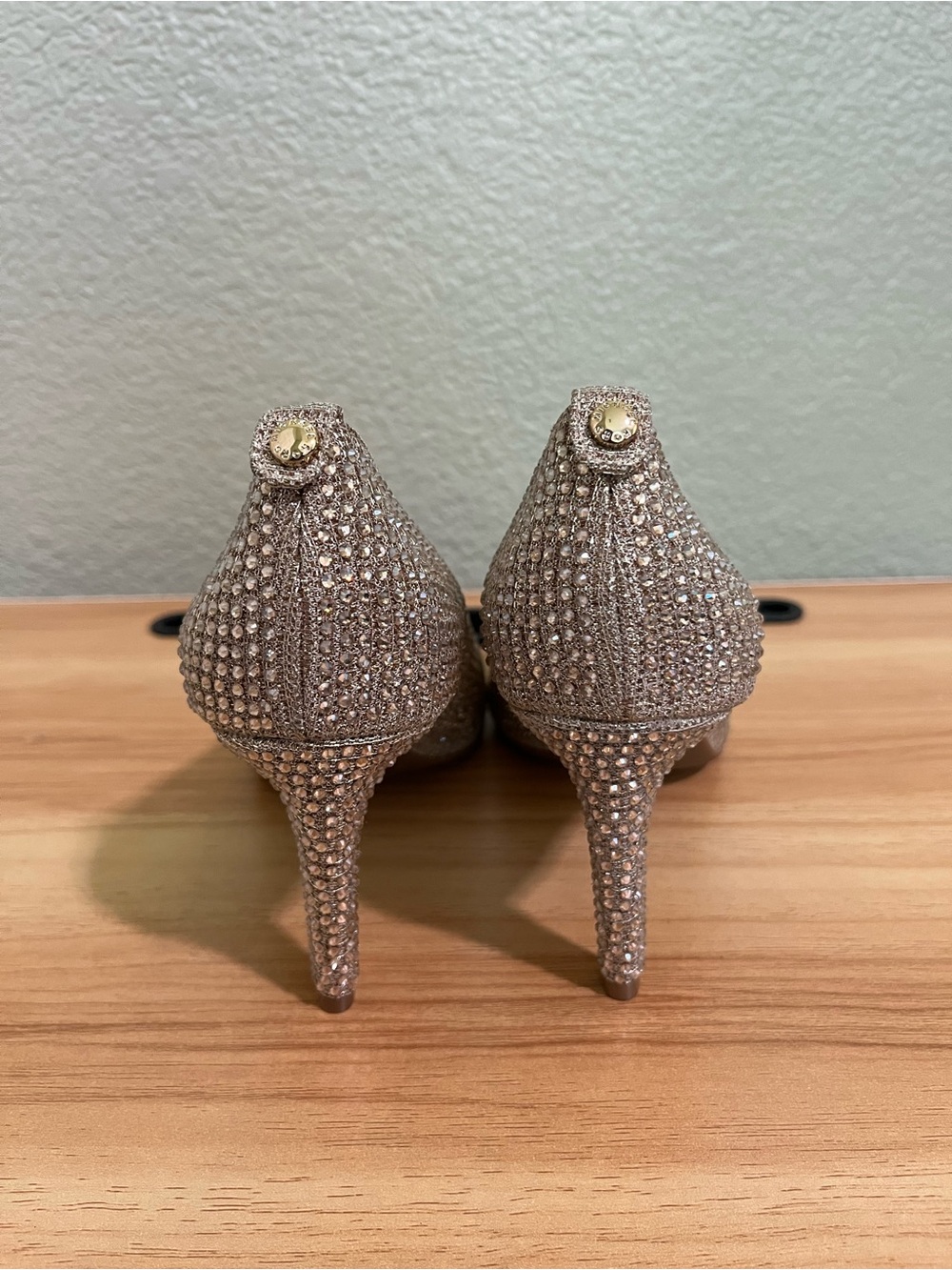 Michael Kors Rhinestone Heels - W7.5 - Picture 5 of 6